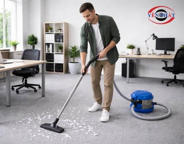 Máy hút bụi công nghiệp Pertek PT101 hút mạnh