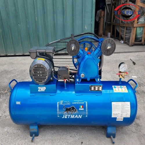Máy nén khí dây đai Jetman PK-10100 100L 1.5KW 2