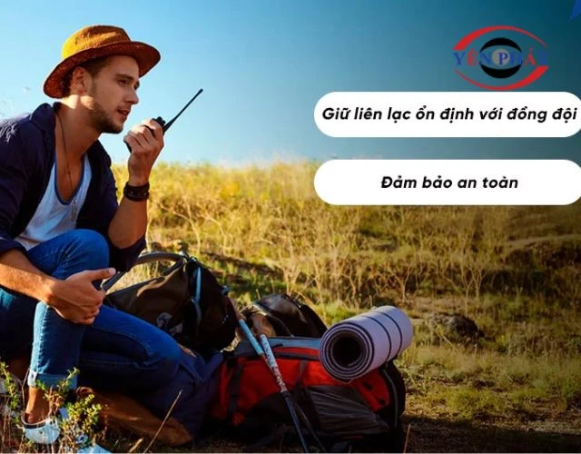 Sự tiện lợi của bộ đàm phượt