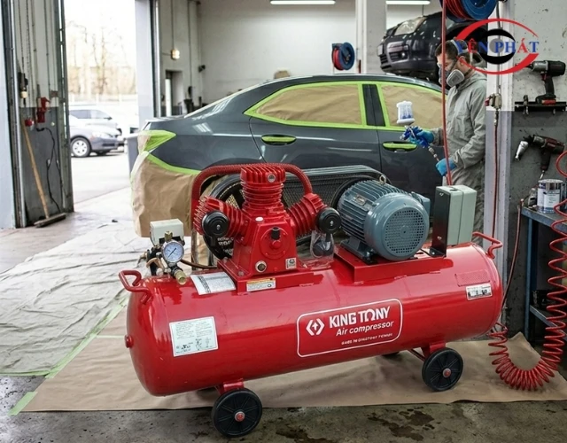 Thiết kế máy nén khí KingTony KTC-250W2