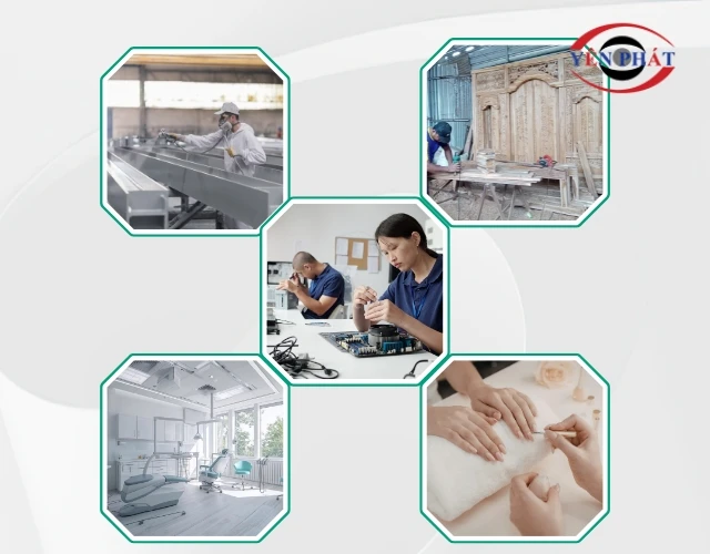 ứng dụng máy nén khí không dầu Jetman NKF-1180T9