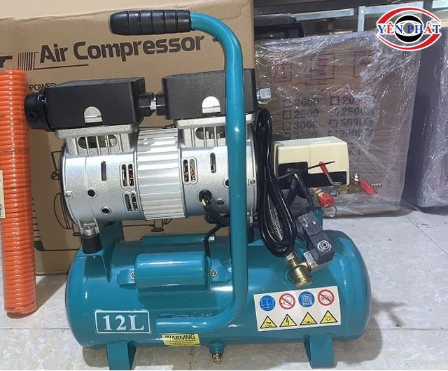 máy nén khí không dầu Jetman JM-1600 12 lít