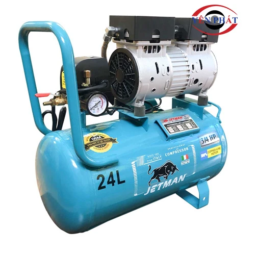 Máy nén khí không dầu Jetman JM-580 (rơle điện tử) 2