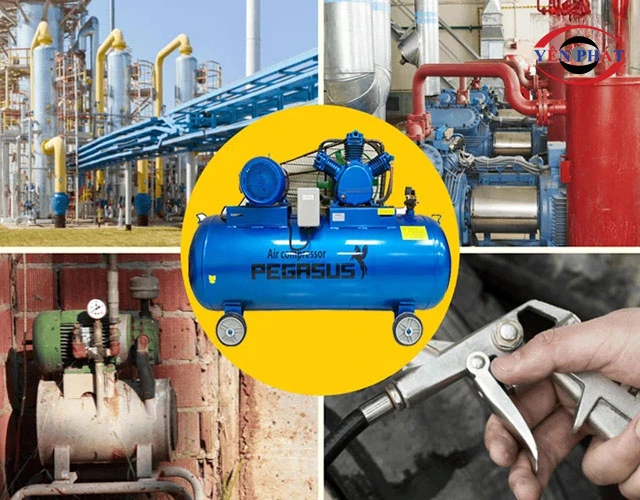 ứng dụng máy nén khí Pegasus TM- W-0.67/8-330L