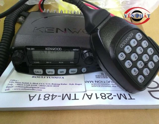 Bộ đàm số gắn xe