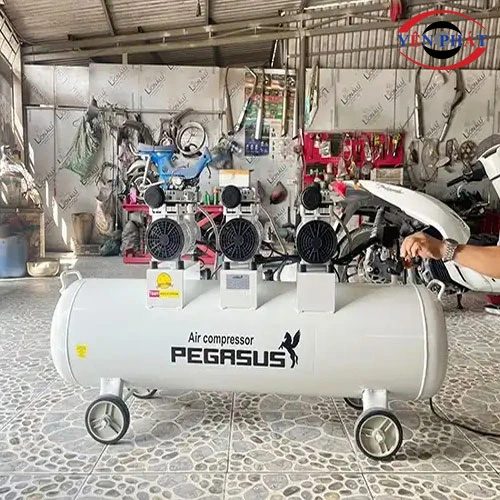 Máy nén khí không dầu giảm âm Pegasus TM-OF1100x3-180L 3