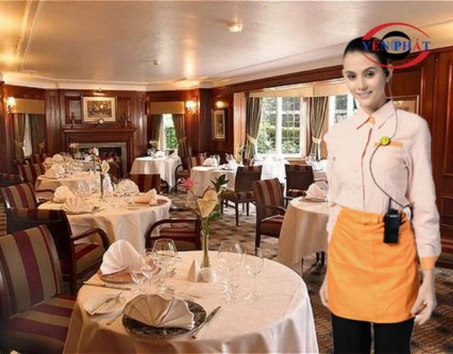 Bộ đàm được sủ dụng trong các dịch vụ