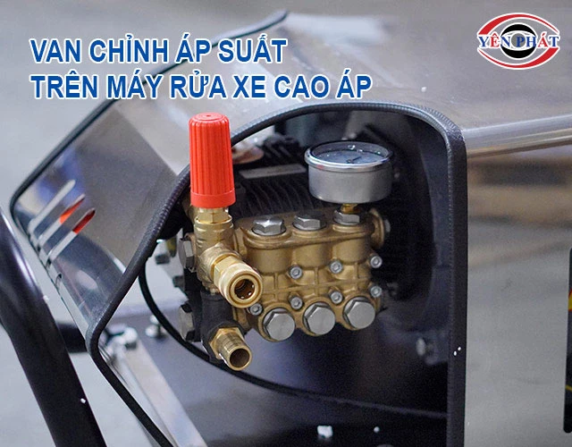 chỉnh áp máy rửa xe cao áp chuyên nghiệp