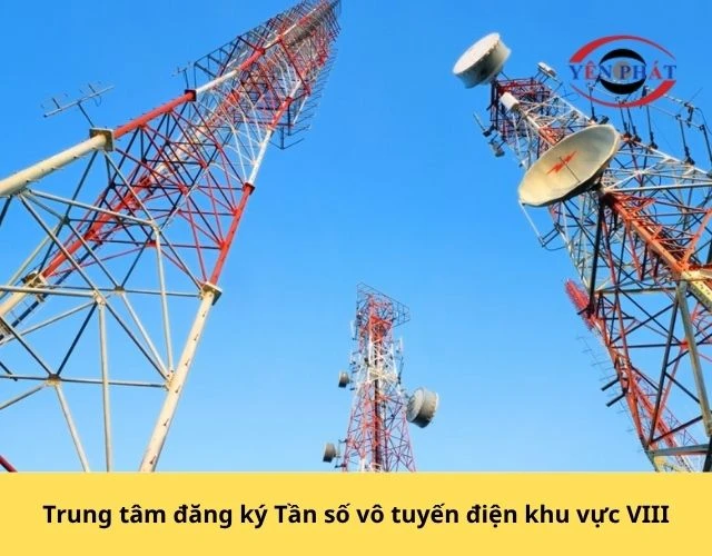 Đăng ký tần số vô tuyến tại khu vực 8