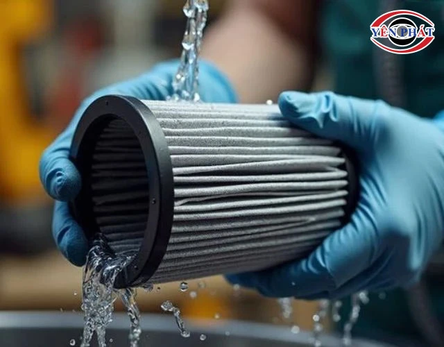 hệ thống lọc máy hút bụi công nghiệp DQC - Tech 55A