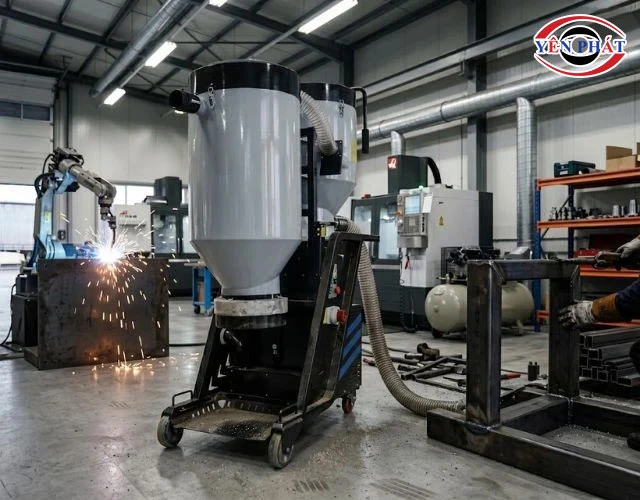 Máy hút bụi công nghiệp DQC - Tech 55L bền