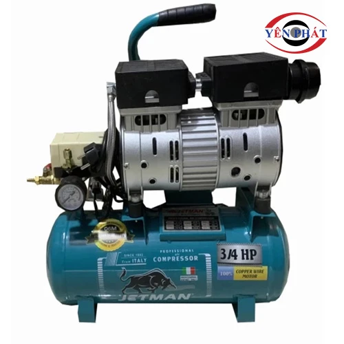 Máy nén khí không dầu Jetman JM-560 3/4HP 12L