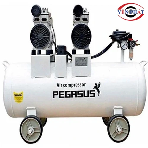 Máy nén khí không dầu Pegasus TM- OF750x2- 70L