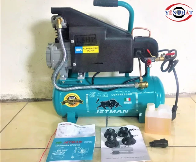 Máy nén khí liền trục Jetman JM-4213 1.5HP 12L bền bỉ