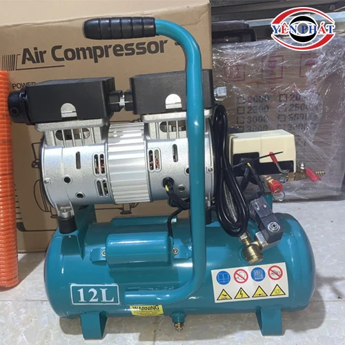 Máy nén khí không dầu Jetman JM-560 3/4HP 12L 3