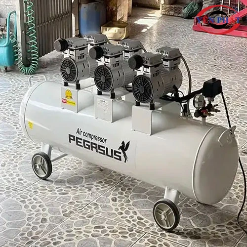 Máy nén khí không dầu giảm âm Pegasus TM-OF1100x3-180L 5
