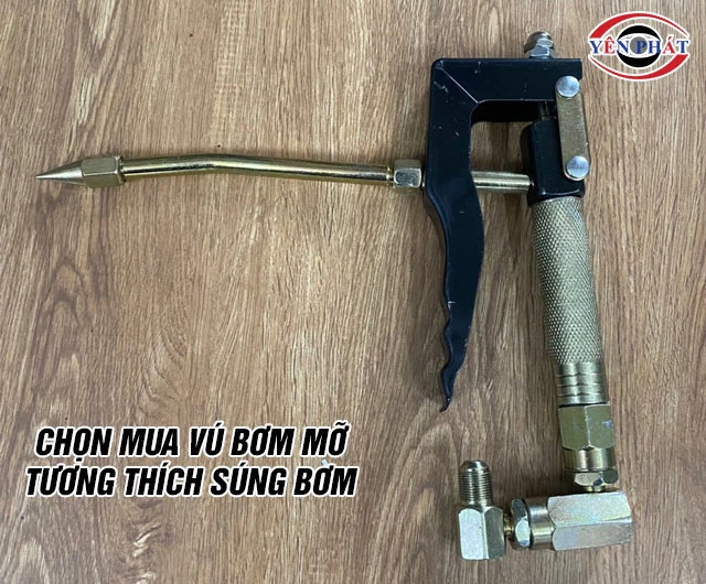 Chọn vú bơm mỡ bò loại đầu nhọn Jolong G3007