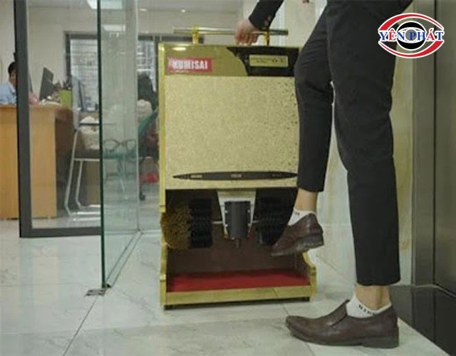 lựa chọn vị trí đặt máy đánh giày