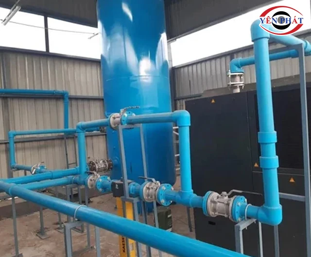 Đường ống ảnh hưởng lưu lượng và áp suất khí nén