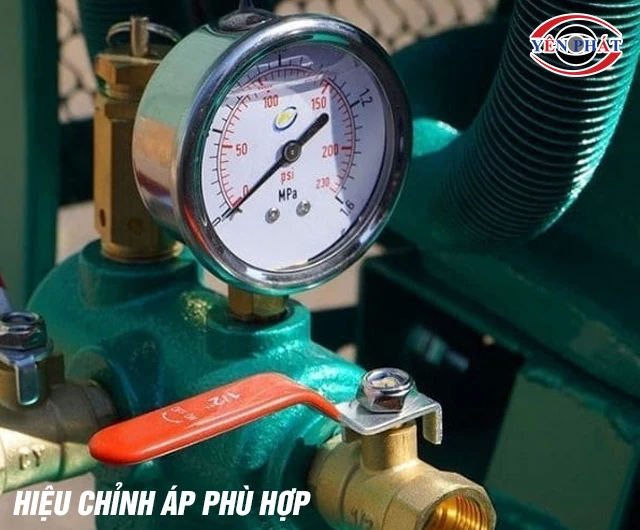 Đồng hồ máy nén khí giật cấp Jetman W15/50 500L 11KW