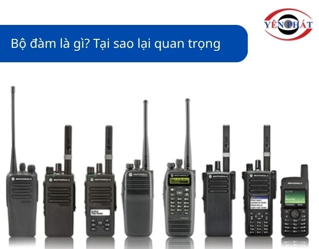 Bộ đàm giúp bảo mật thông tin an toàn