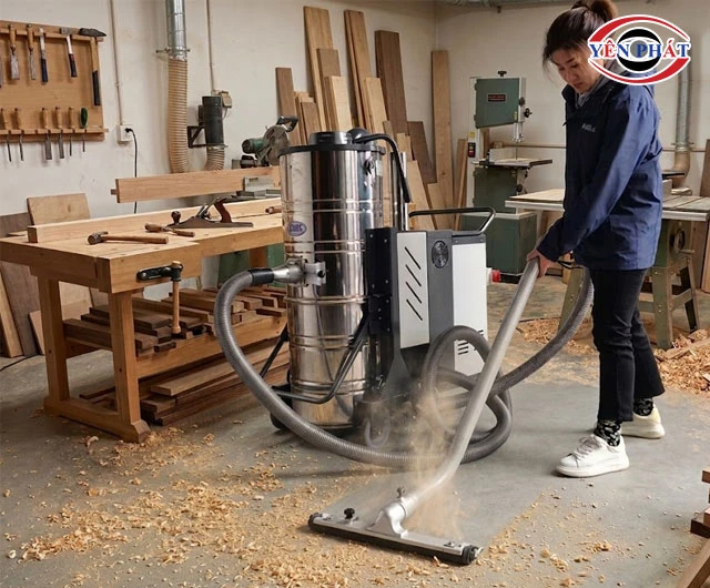 máy hút bụi gỗ công nghiệp 