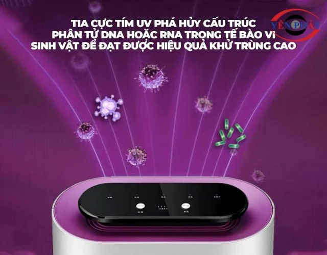 Tia UV tím ngăn chặn mọi vi khuẩn