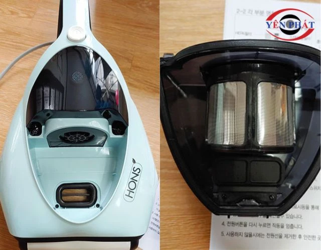 Quy trình vệ sinh máy hút bụi hons