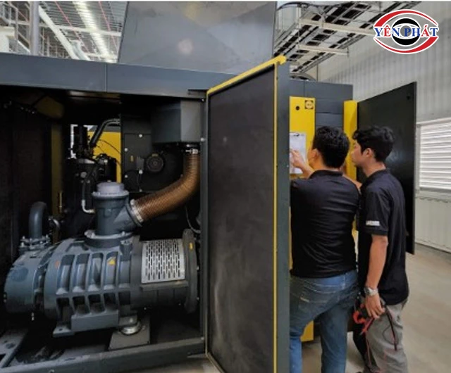 Bảo trì hệ thống khí nén