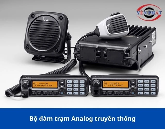 Bộ đàm Analog sử dụng công nghệ FM