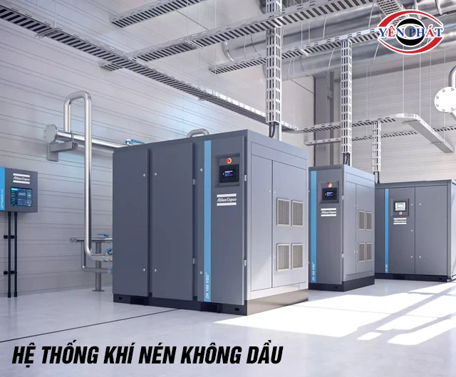 hệ thống khí nén không dầu