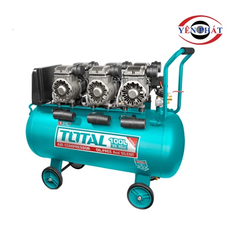 Máy nén khí không dầu 100L/3x1200W Total TCS3361008T
