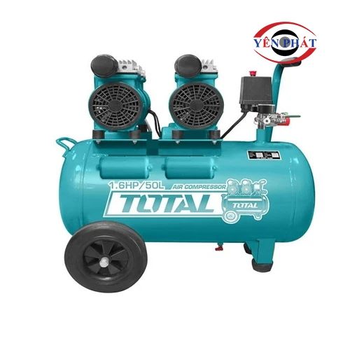 Máy nén khí không dầu 50L Total TCS2150502T (2 x 0.8Hp)