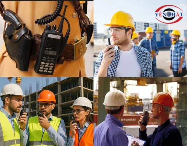 Nhóm đối tượng thường sử dụng bộ đàm trạm