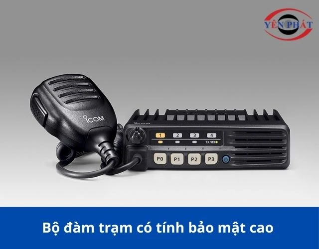 Bộ đàm trạm có tính bảo mật cao