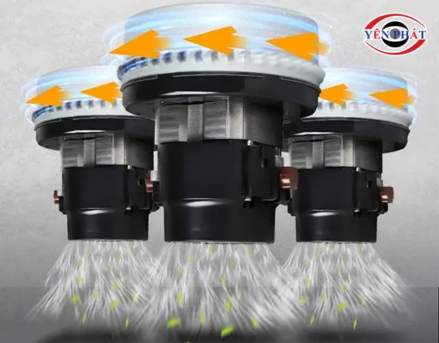 Máy hút bụi công suất bao nhiêu là mạnh