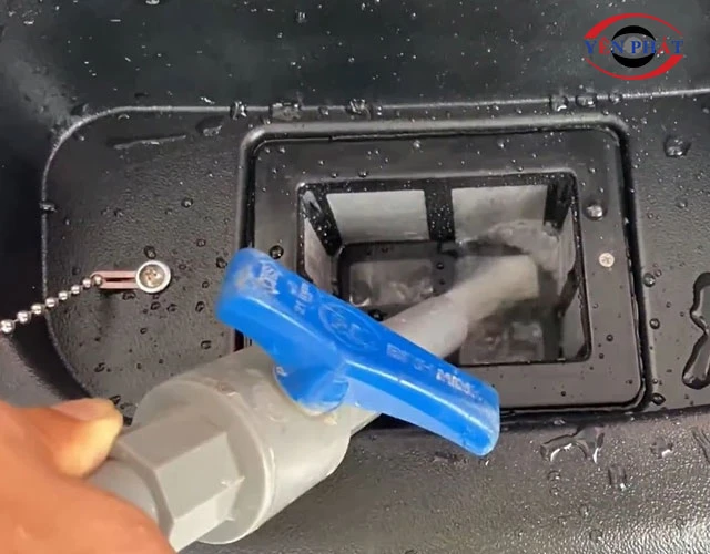 Nguyên tắc Xả sạch - Súc rửa sau mỗi ca làm việc