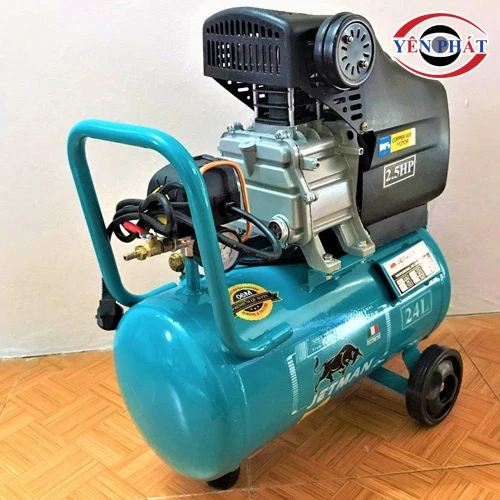 Máy nén khí liền trục 2 tụ Jetman JM-2T24 2.5HP 24L 2