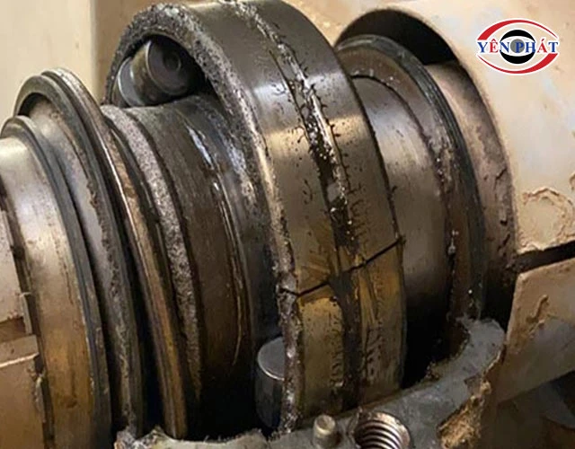 Mỡ tại vị trí phớt bị khô