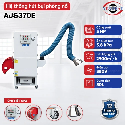 Hệ thống hút bụi công nghiệp phòng nổ AJS370E 2