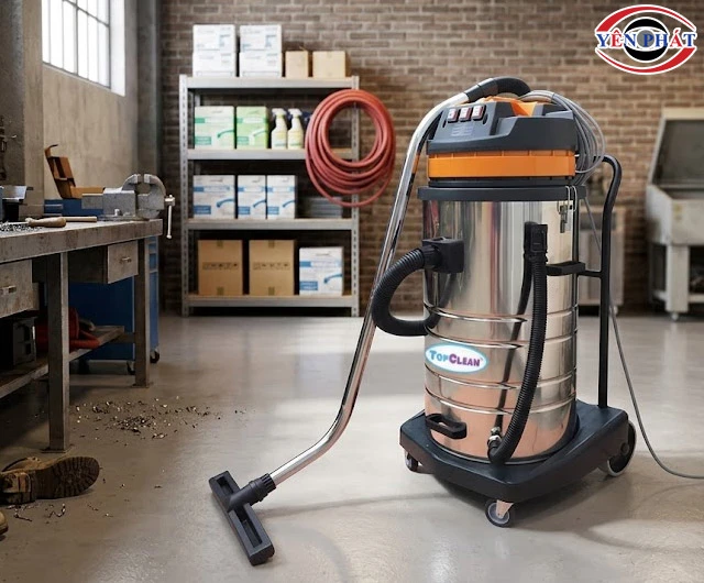 máy hút bụi 100L Topclean