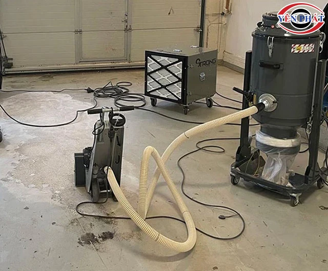 máy hút bụi 100L chạy điện