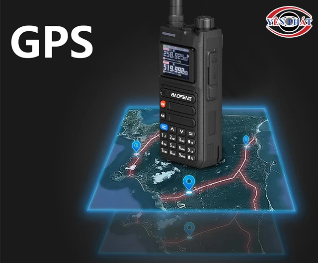 máy bộ đàm 5G có định vị