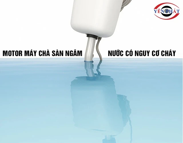 Motor bị ẩm hoặc xâm nhập nước