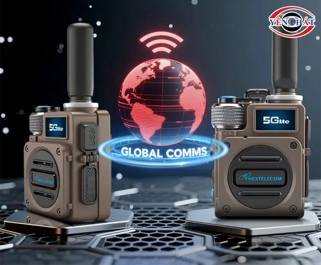 máy bộ đàm 5G liên lạc không giới hạn