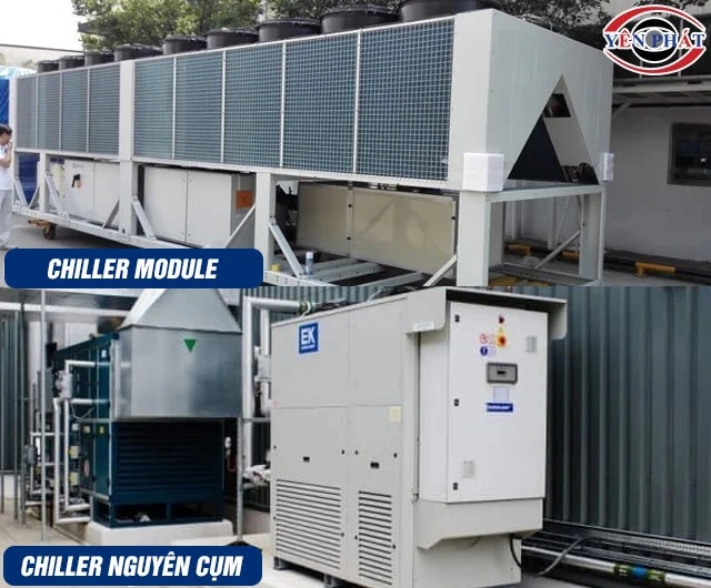 Phân loại chiller giải nhiệt gió