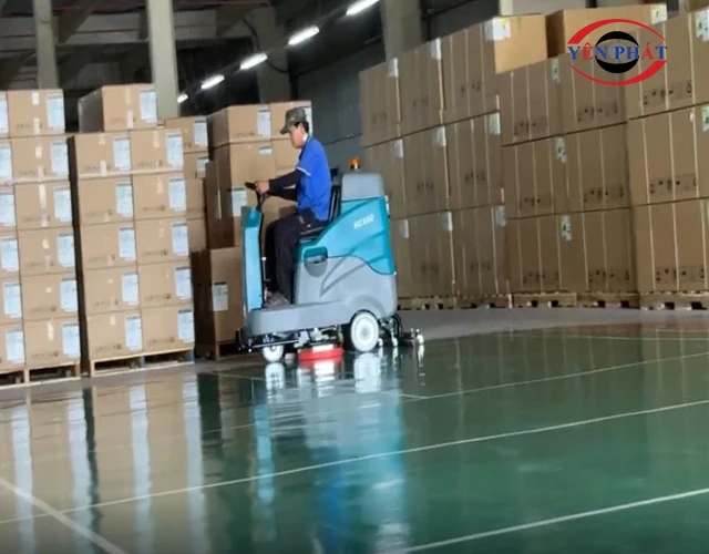 xác định chính xác diện tích máy chà sàn cần vệ sinh