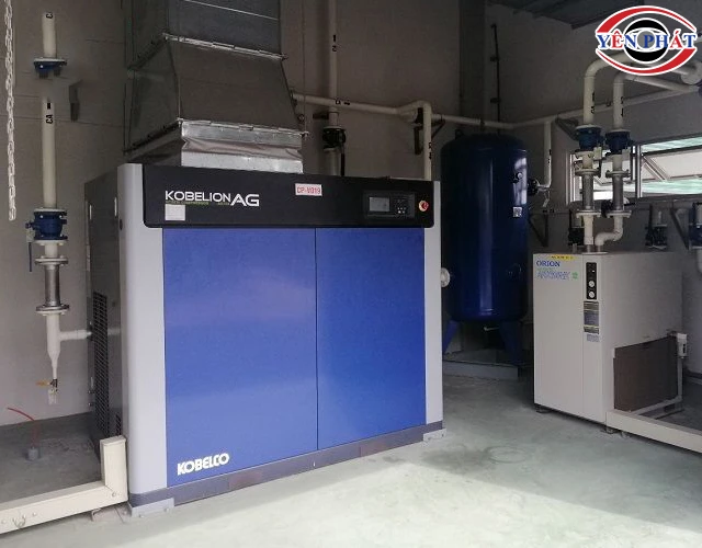 Máy bơm hơi nén khí trục vít Kobelco