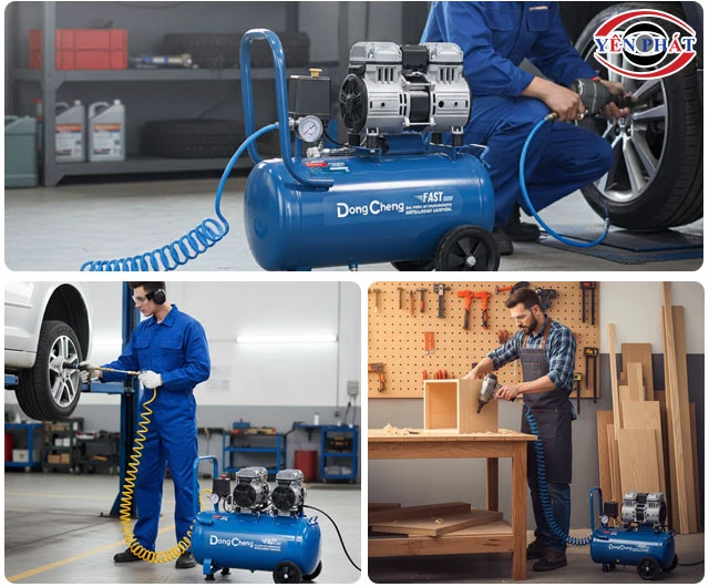 Ứng dụng máy nén khí DongCheng