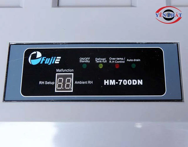 máy hút ẩm công nghiệp FujiE HM-700DN kiểm soát độ ẩm chuẩn